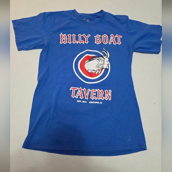 Chicago Cubs Billy Goat Tavern T-Shirt Pre-owned Condition Adult Small - Picture 2 of 12